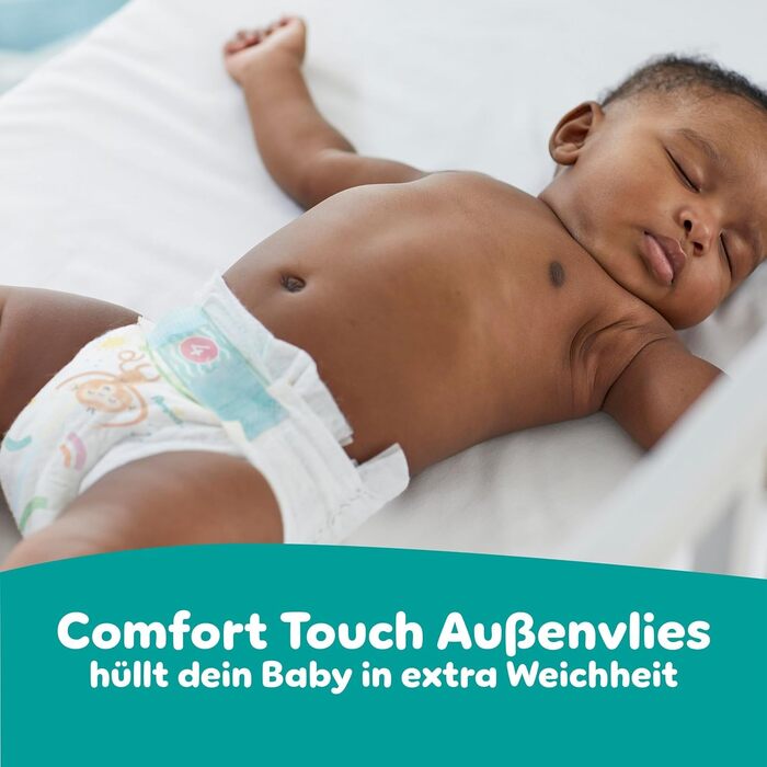 Підгузки Pampers Baby-Dry розмір 4 (9-14 кг), на липучках, 204 шт, велика упаковка