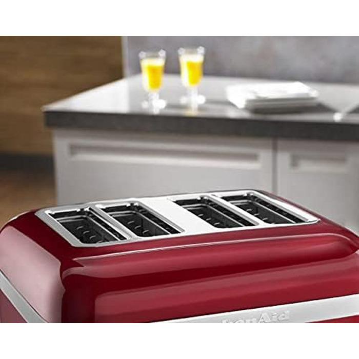Тостер KitchenAid Artisan 5KMT2204, колір Pebble Palm (30), Liebesapfel Rot - 2 відділення