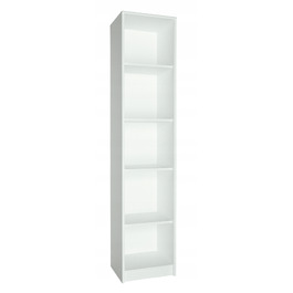 Стелаж Meble Bestseller, 39 x 180 x 35 см, білий