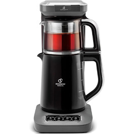 Чайник-робот Karaca Çaysever Robotea Pro 4-в-1, 2500Вт, Space Gray, автомат для чаю та фільтр-кави, індикатор свіжості, функція приготування питної води