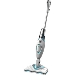 Парова швабра Black+Decker 2-в-1 FSM1616, 1600 Вт, знімна насадка Delta, для гігієнічного та ретельного прибирання, легке керування, 2 серветки в комплекті