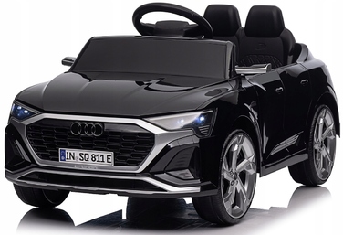 Дитячий електромобіль Audi SQ8 4x4: EVA-гума, шкіряне сидіння, акумулятор 12V 7Ah, пульт 2.4G та LED-освітлення