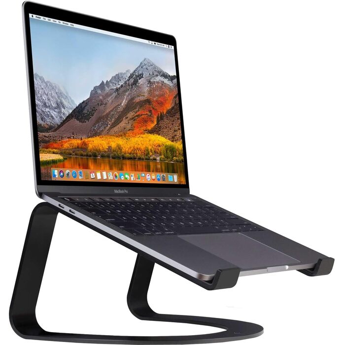 Curve - підставка для ноутбука Twelve South (MacBook, Notebooks) | Ергономічна, чорна