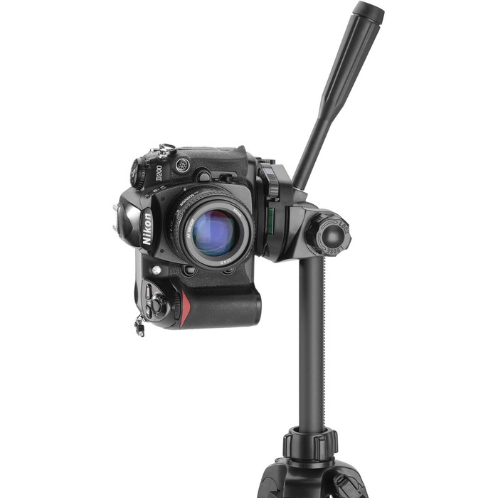 Штатив CULLMANN Alpha 1800 Mobile BT з тримачем для смартфона та Bluetooth-пультом, 140 см, 3D-головка, вантажопідйомність 2 кг, чорний