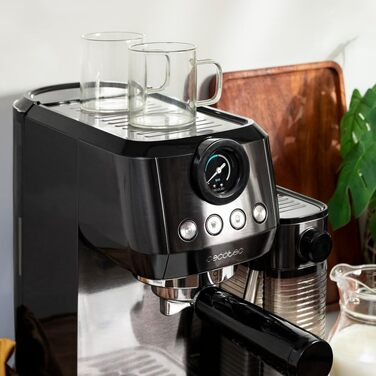 Кавомашина Cecotec Cafelizzia ColdBrew: Еспресо, Капучино, Холодний Кава, 20 бар, Паровий кран, Нержавіюча сталь