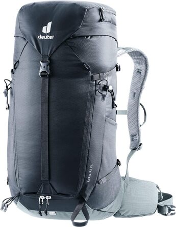 Рюкзак Deuter Trail 32 EL чорний, для туризму, розмір L