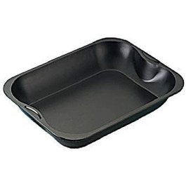 Прямокутна форма для запікання Zenker Special Cooking 40×30×5 см з антипригарним покриттям, чорна, для м'яса та запіканок