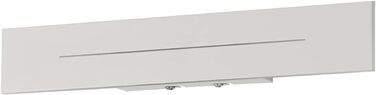 Набір з 2-х настінних світильників ZMH 30 см, LED, 8W, тепле біле світло, для коридору, спальні, вітальні, сучасна біла настінна лампа