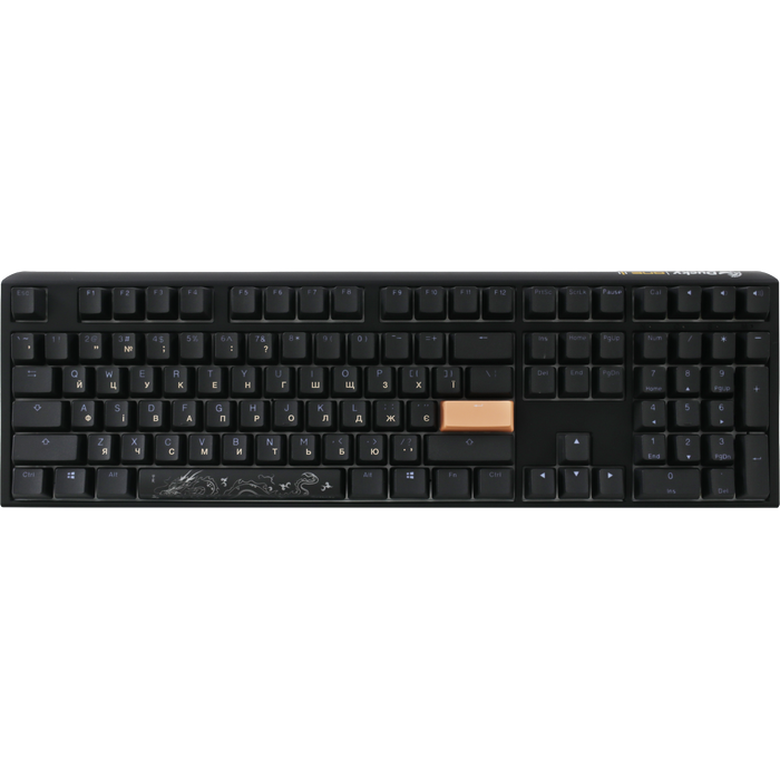 Механічна клавіатура Ducky One 3 Cherry MX Blue RGB Black UA