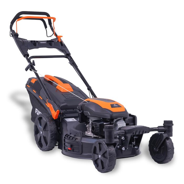 Бензиновий газонокосарка FUXTEC 4в1 FX-RM5196 з Edge-Cut, ширина косіння 51 см, 170 ccm, з приводом на задні колеса, 60л травозбірник