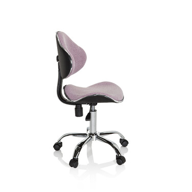 Дитячий письмовий стілець / дитяче крісло KIDDY GTI-3 тканина рожева hjh OFFICE