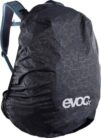 Рюкзак EVOC Explorer Pro 26 л сталевий, з системою вентиляції спини, поясом Airo Flex, відділенням для питної системи та дощовиком – якісний міський та туристичний рюкзак