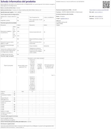 Винний шкаф Cecotec Bolero Grandsommelier 830 Coolcrystal: охолодження, терморегуляція 8-18°C, сенсорне управління, LED, для 12 пляшок (Inox + Holz)