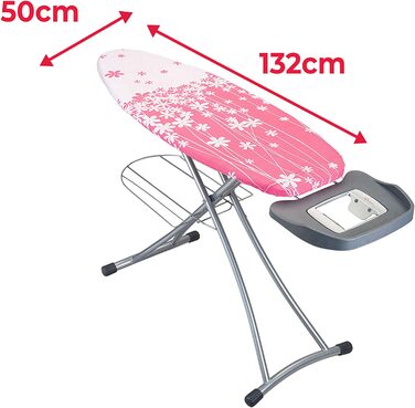 Чохол для прасувальної дошки Metaltex Spring Garden, 132x50 см, багатоколірний