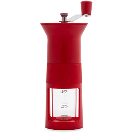 Кавомолка, червона Macina Caffè Bialetti