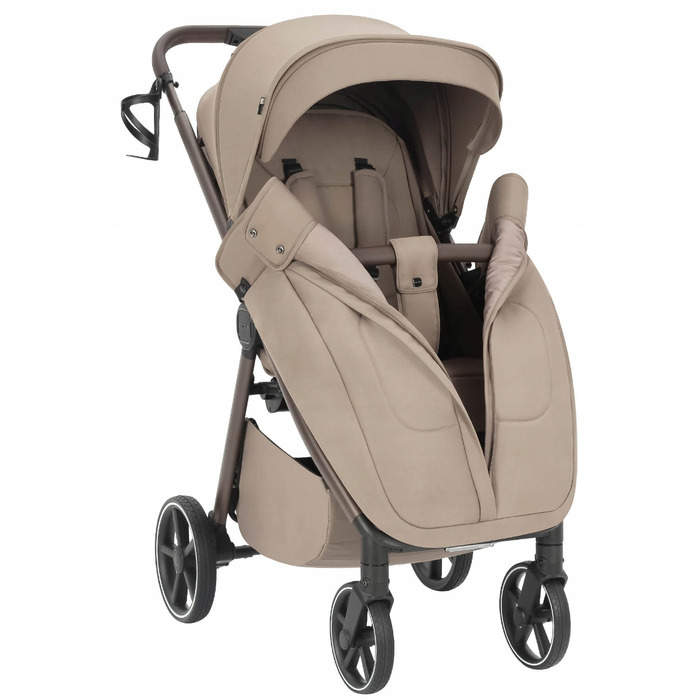 Дитячий прогулянковий візок Carrello Bravo M/Lite, Marble beige