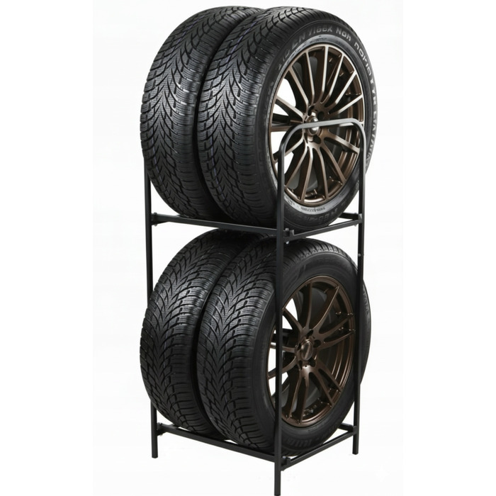 Сталевий стійка для шин Woodpecker 4x255 см, порошкове фарбування