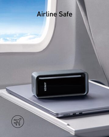 Power Bank Anker Prime: 20000 mAh, 200W, 2 x USB-C, USB-A, сумісний з iPhone, Samsung, MacBook, Dell