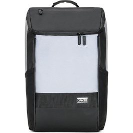 Велосипедна сумка-рюкзак OAK25 Daybag, 2-в-1, водостійка, чорна, зі світловідбивачем, для багажника, для міста, роботи та подорожей