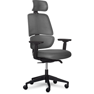 Крісло Mealux Leo Air Plus Dark Grey (арт.Y-546 KBG)
