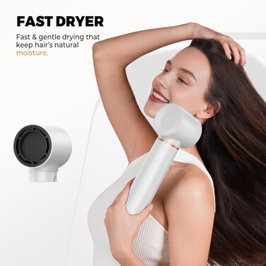 OKWRAP Hairstyler 5-в-1: Фен-щітка, Автоматичний Локон, Випрямляч для Волосся - Мультистайлер для Сушіння, Об'єму, Локонів