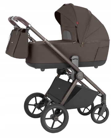 Дитячий візок 2в1 Carrello Ultra New з адаптерами, колір Chestnut Beige