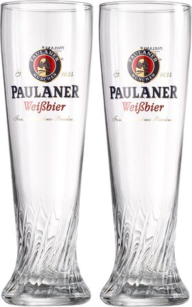 Пивний келих для пшеничного пива Paulaner, 0.5 л, набір 2 шт.