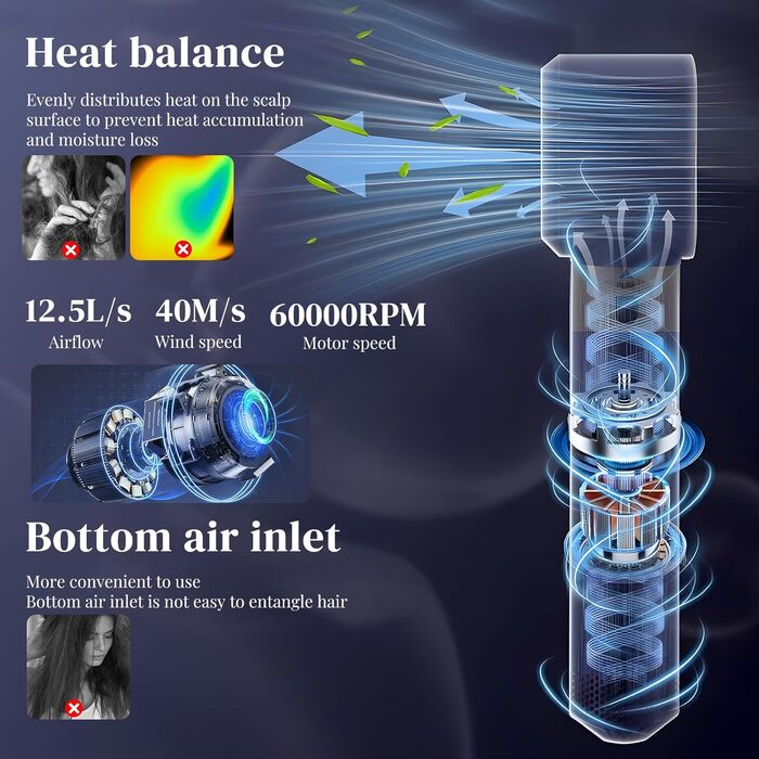 Airstyler 5-в-1: Набір для укладки волосся з гарячою щіткою, автоматичним завивачем та випрямлячем