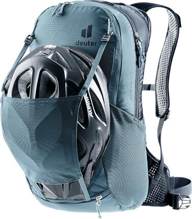 Велосипедний рюкзак Deuter Race Air 14+3 л, Atlantic-Ink, легкий, вентиляція спини