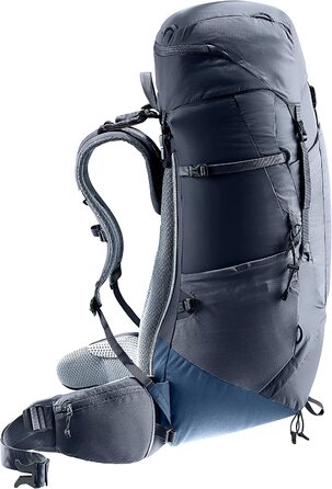 Рюкзак для трекінгу Deuter Aircontact Lite 50+10 л, легкий, чорний-синій
