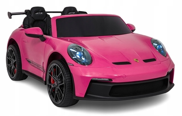 Дитячий двомісний електромобіль Porsche 911 GT3 з блискітками, 4x20