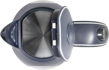 Електричний чайник Lacor 2200 Вт, BPA-free, 1.3 л, сірий