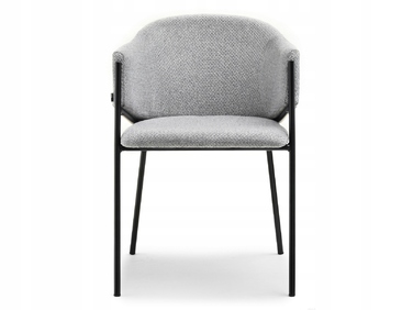 Стілець Mebel-Partner, тканина, сірий, 1 шт.
