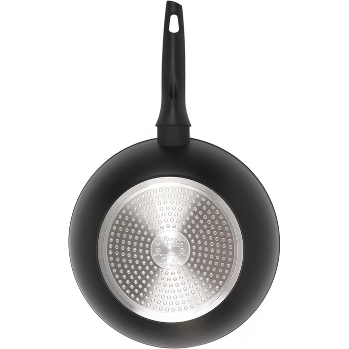 Сковорода вок Russell Hobbs Opulence 28 см, антипригарна, індукційна, без ПФОА, алюмінієва, золота, для смаження, можна мити в посудомийній машині