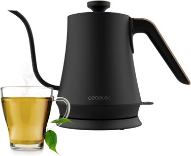 Електрочайник Cecotec Thermosense 500 Schwan, 1 л, 1200 Вт, швидке нагрівання, фільтр від накипу, BPA-free, обертається на 360°, стильний дизайн у формі лебедя