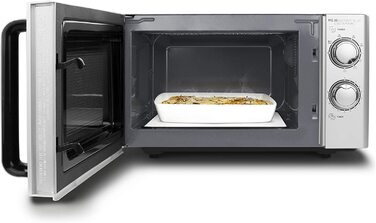 Мікрохвильова піч з грилем CASO MG 20 Ecostyle Ceramic, 20 л, керамічне дно, двоярусне приготування, сучасний дизайн