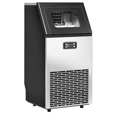 Промисловий льодовігенератор 45 кг/24год з бункером на 11 кг та LCD-дисплеєм для ресторанів