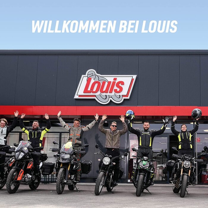 Водонепроникний чохол для мотоцикла Louis Motorrad Sky, дихаючий, з гумкою, сумкою для транспортування, для вулиці, сумісний із ланцюговим замком, синій, розмір M
