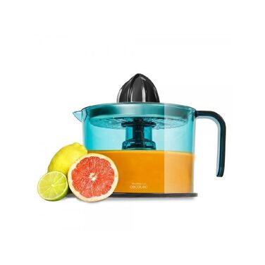 CitrusEasy Cecotec - Електрична соковижималка для цитрусових, 1 л, нержавіюча сталь, срібляста, BPA-free