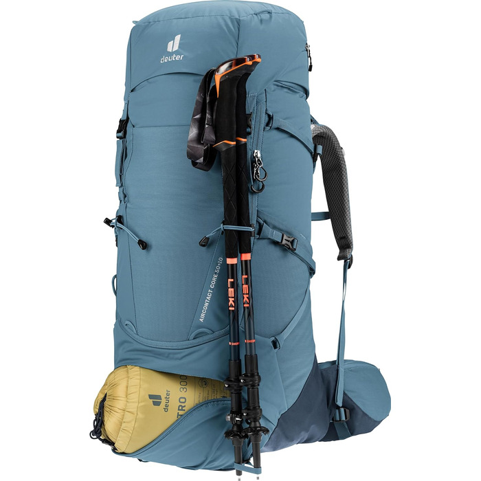 Туристичний рюкзак Deuter Aircontact Core 50+10 л Atlantic-ink (модель 2024)