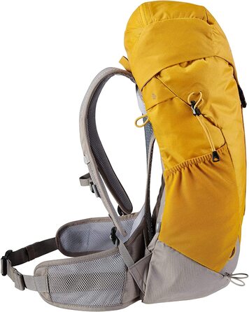 Жіночий туристичний рюкзак Deuter AC Lite 22 SL, 22 л, жовтий-карі з червоним