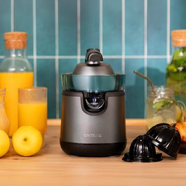 Citruspresse електрична Cecotec EssentialVita Hyden 120 Hybrid для апельсинів та цитрусових, 120 Вт, пластиковий важіль