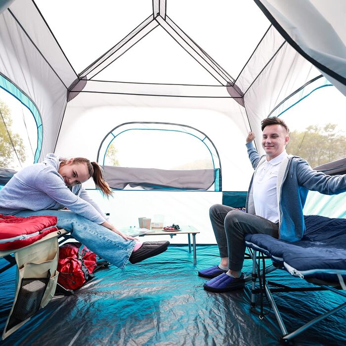 Дитячий зимовий спальний мішок KingCamp Cloud 300 XL, широкий, бавовна