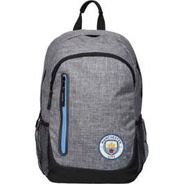 Рюкзак для ноутбука Manchester City FC Foco, сірий меланж, футбольний клуб, першокласна якість