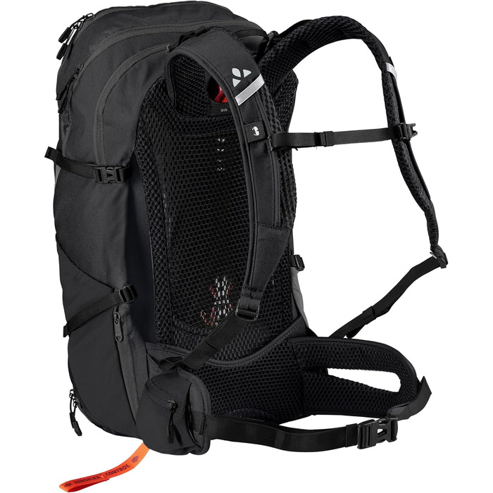 Універсальний велорюкзак VAUDE Bike Alpin Pro 28L, чорний, для подорожей та спорту