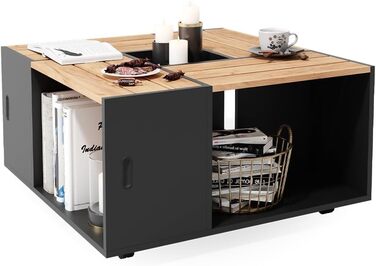Журнальний стіл Vicco Anton білий, 80x43 см, сучасний дизайн