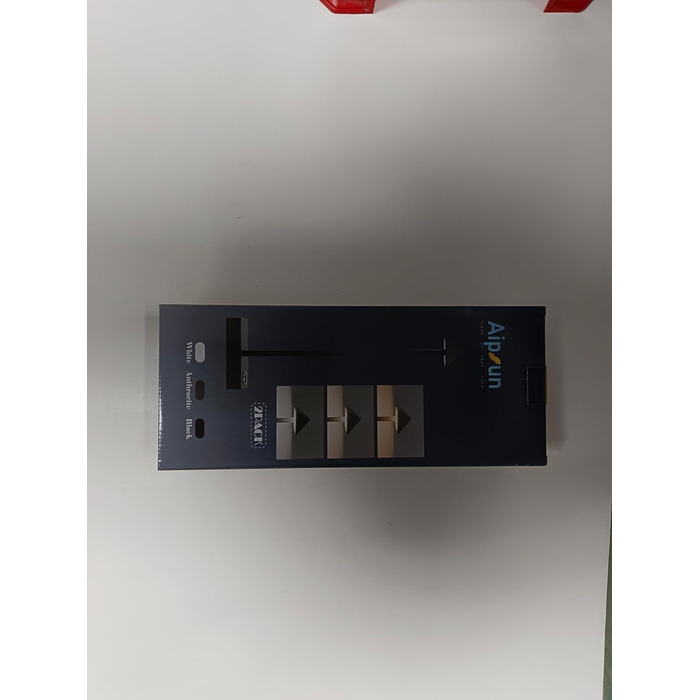 LED настільна лампа Aipsun, 2 шт., димована, акумуляторна, бездротова, антрацит, алюміній, IP54, USB-C, 2700K/4000K/6000K, водостійка