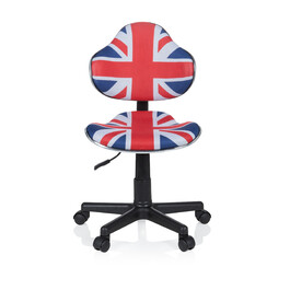 Дитячий письмовий стілець KIDDY GTI-2 FLAG, тканина, hjh OFFICE