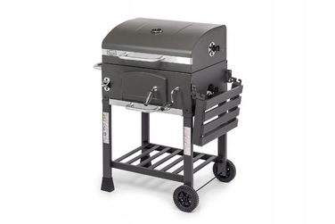 Вугільний гриль Activa Mastercook Angular із чавунним решіткою, 57,5 x 42,0 см