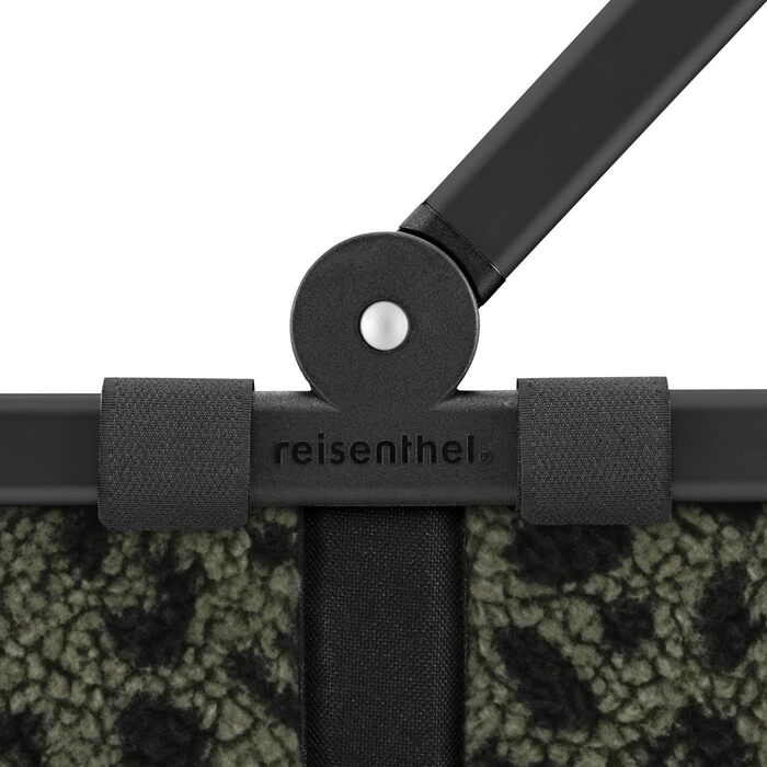 Сумка-шопер Reisenthel Carry Bag Teddy Leo Olive – містка та водонепроникна, з внутрішньою кишенею